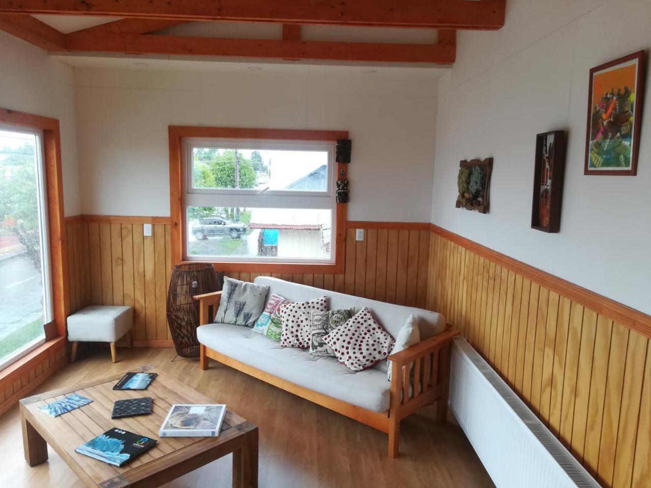 Hostal Camino De Santiago Puerto Natales Buitenkant foto